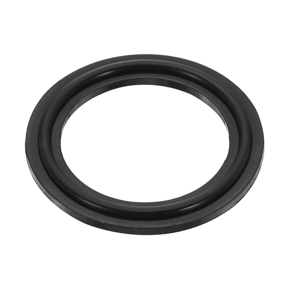 Uxcell FKM Rubber Gasket Tri-Clamps O-Ring, 1.06 Inch Tri-Clover Type Ferrule Gasket for Sanitary Pipe Type Ferrule, Brewery, Food, Piping Systems