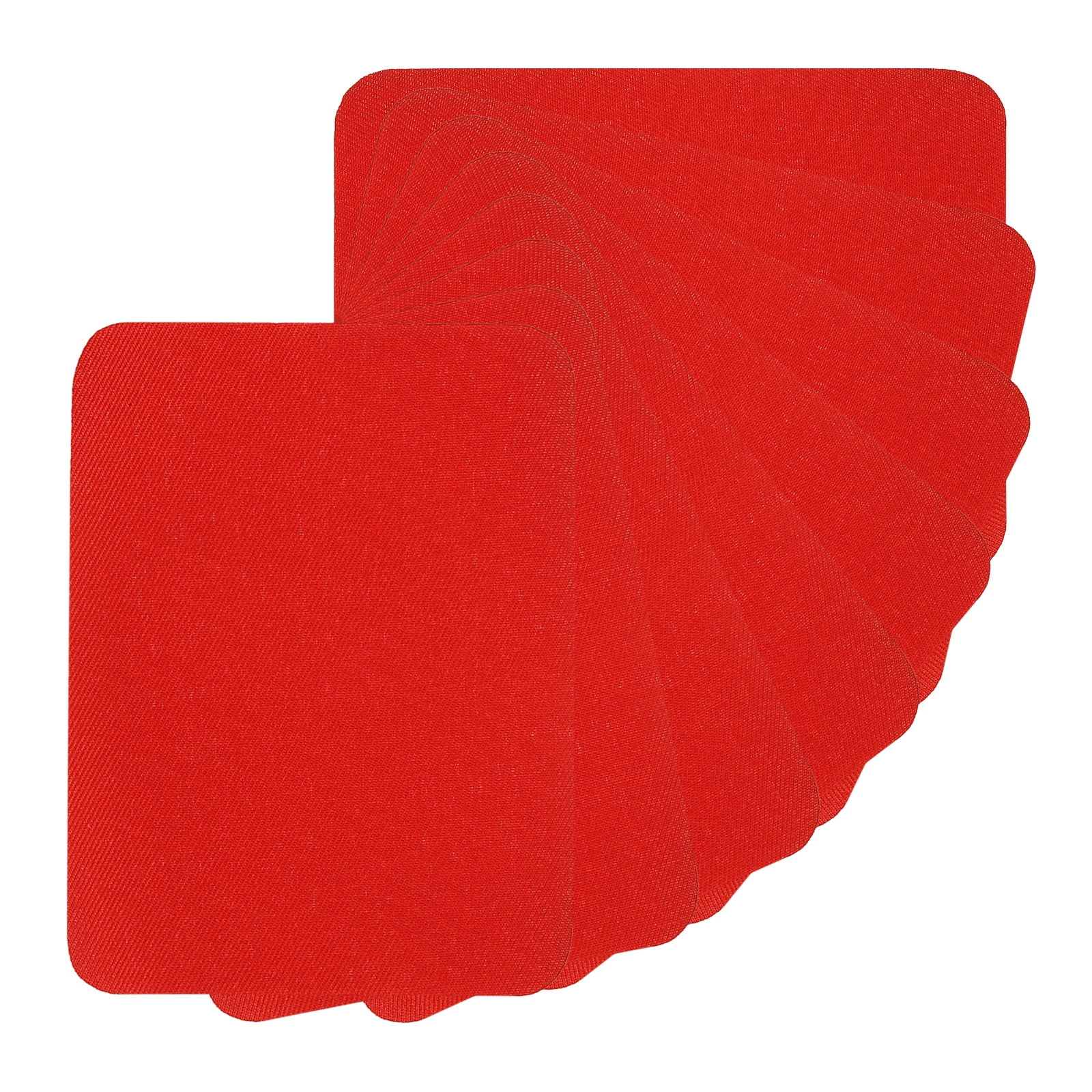 Uxcell 15 Pcs Fabric Iron-on Patches 5x4 inch 100% Cotton Repair ...