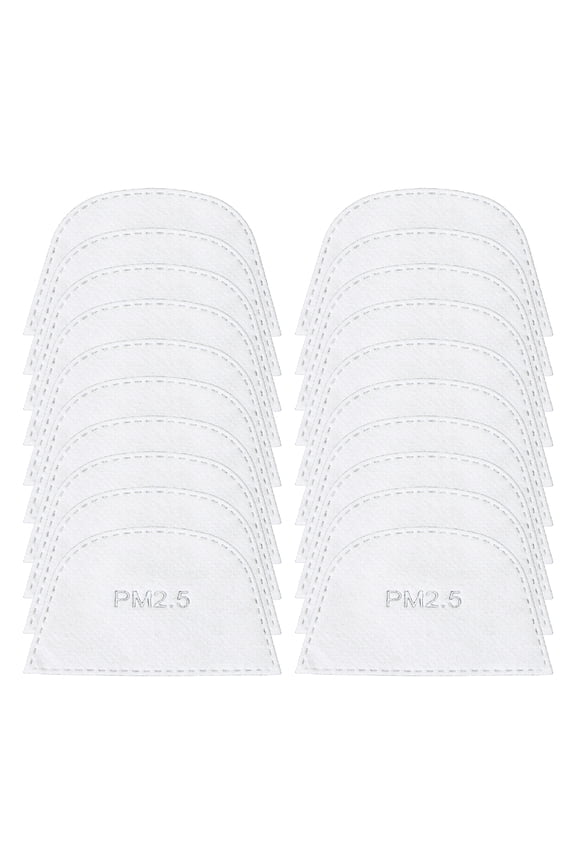 Face Shields Filter Gaskets, 20 Pcs Full Safety Face Shields Replacement Adult Clear Face Shield Mask Replacing