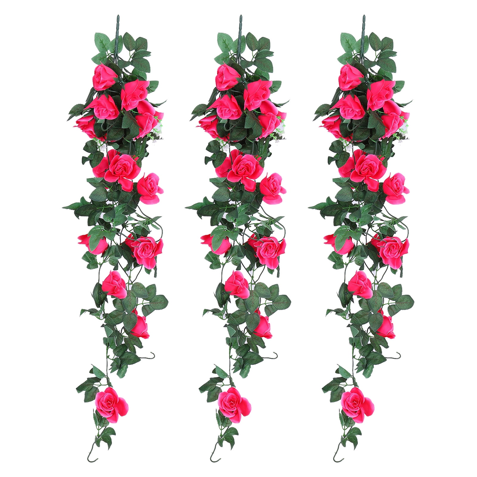 12pcs Red Chiffon Fabric Flowers - 3 Inch Artificial Flowers For DIY Crafts, Headbands, Wedding, Clothing
