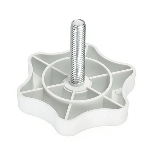 Uxcell Fan Base Screw - Universal Torx M8 Screw Fan Base Bolts Replacement Fasteners, for Securing Fan Mounting Stand, White