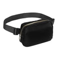 thumbnail image 1 of Uxcell Fanny Pack, Waterproof Belt Bag Crossbody Bum Bag for Travel Workout, Black, 1 of 6
