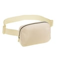 thumbnail image 1 of Uxcell Fanny Pack, Waterproof Belt Bag Crossbody Bum Bag for Travel Workout, Khaki, 1 of 6