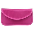thumbnail image 1 of Uxcell Faraday Bags, 6.5" Signal Blocking Key Pouch Anti-Theft Car Protection, Rose Red, 1 of 6