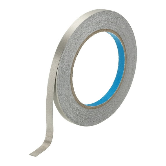 Uxcell Faraday Cloth Tape 0.31"x82 Feet Single Sided Conductive Cloth Fabric Adhesive Tape Roll for EMI Shielding