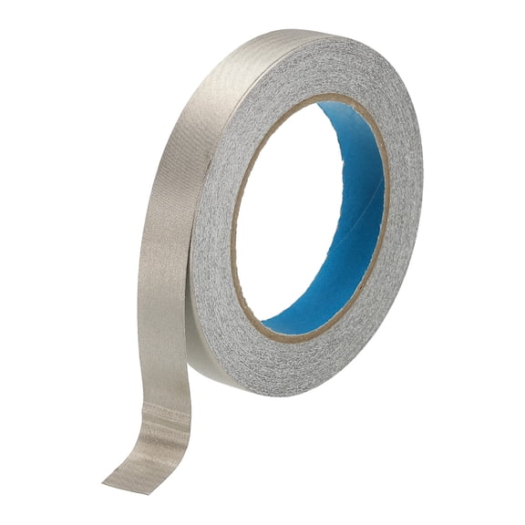 Uxcell Faraday Cloth Tape 0.71"x82 Feet Single Sided Conductive Cloth Fabric Adhesive Tape Roll for EMI Shielding