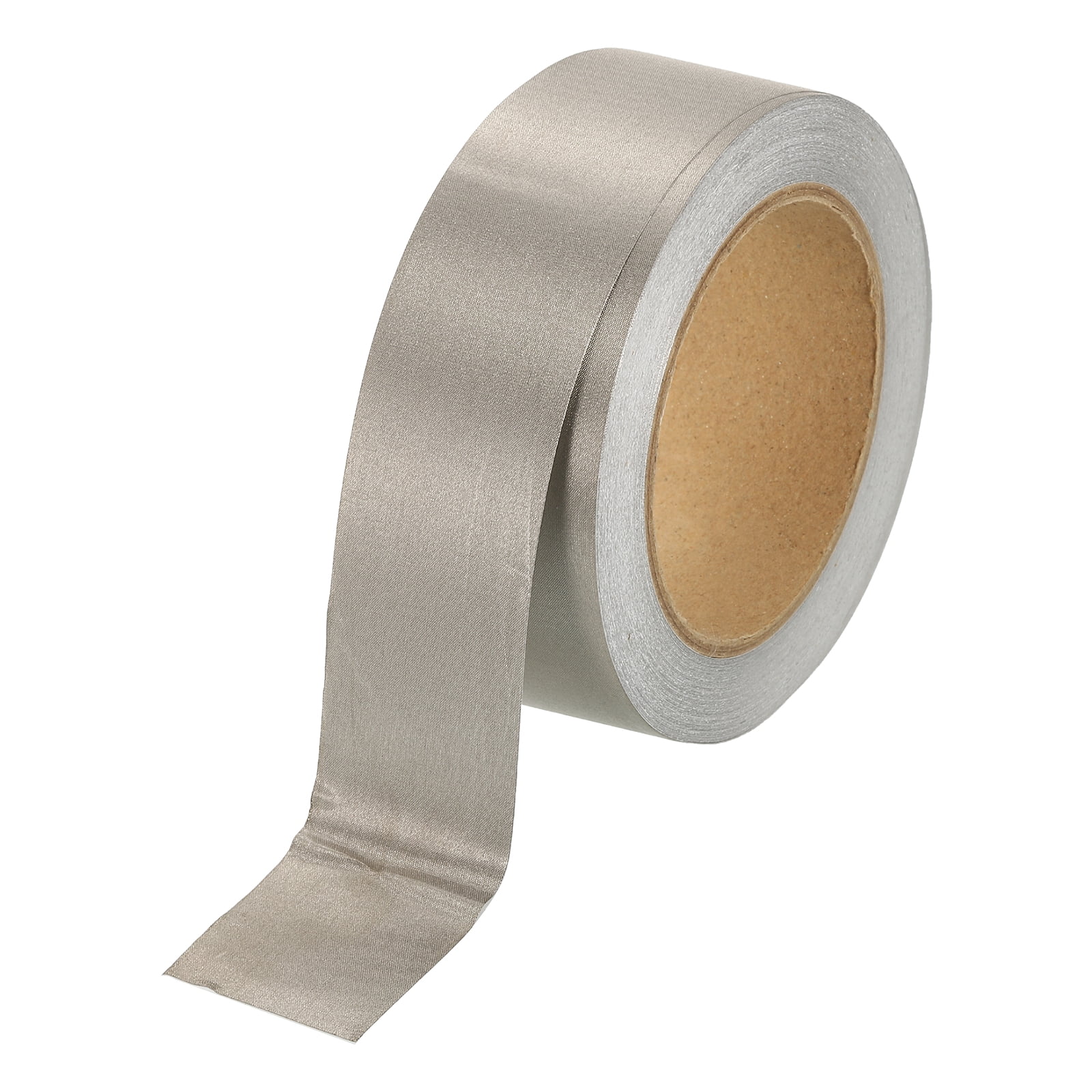 Uxcell Faraday Cloth Tape 1.57" W x 65.62 Feet Conductive Cloth Fabric
