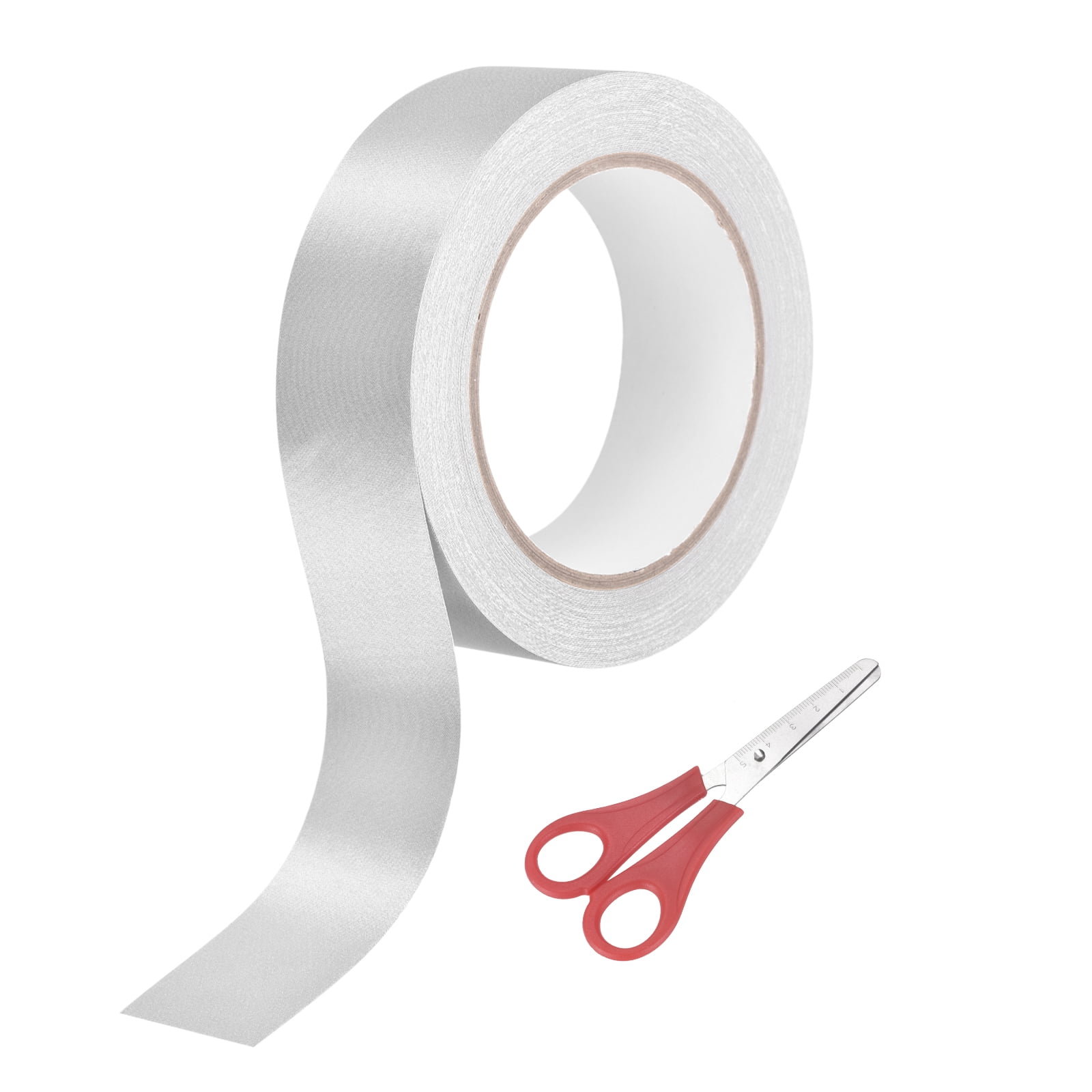 Uxcell Faraday Fabric Tape (1.4" x 65 ft x 0.1mm) Double Conductive High Temp Cloth Tape for Electrical Connection EMI Shielding Wire Harness Wrap ESD Grounding Display Repair