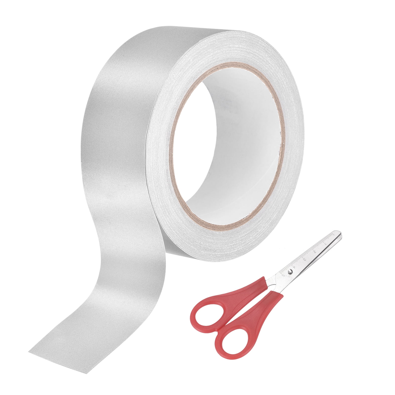 Uxcell Faraday Fabric Tape (1.8" x 65 ft x 0.1mm) Double Conductive High Temp Cloth Tape for Electrical Connection EMI Shielding Wire Harness Wrap ESD Grounding Display Repair