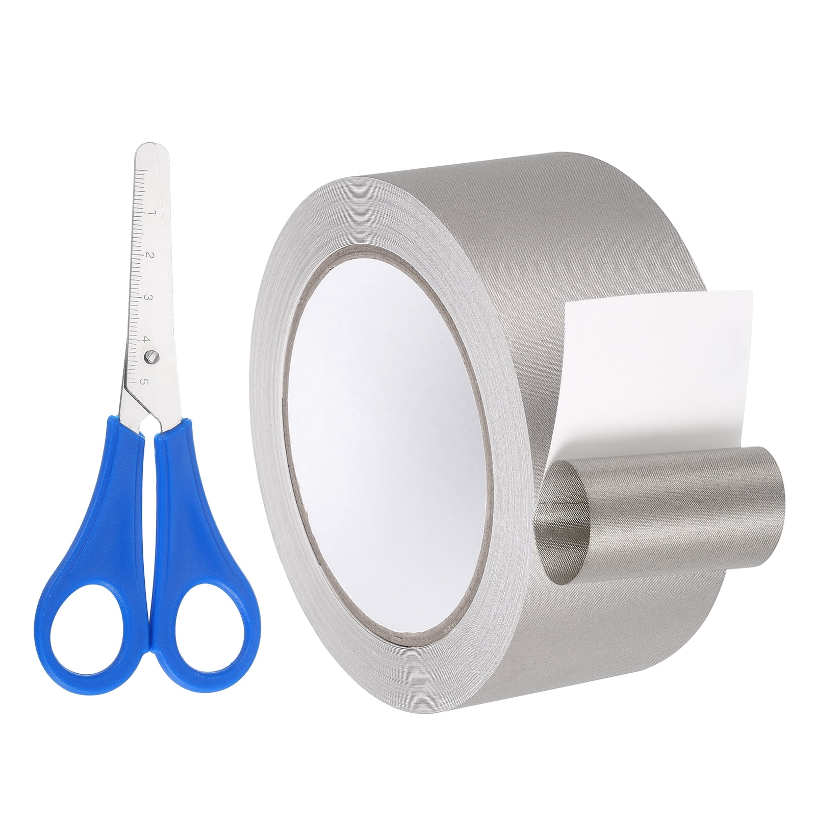 Uxcell Faraday Tape 2" x 59 Feet Single Side Conductive Cloth Tape High Temp Adhesive Tapes Roll for RFI/EMI Shielding Grounding Electrical Repair Cable Interference Blocking