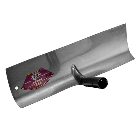 Uxcell Farm Scraper Rake Head, Galvanized Manganese Steel for Garden Farm Backyard without Handle, Silver Tone