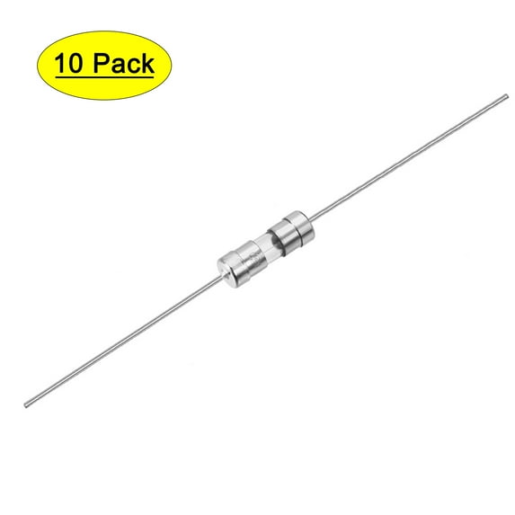 Uxcell Fast Acting Blow Fuse Axial Glass Fuse 3.6mm x 10mm 250V F1A 10pack