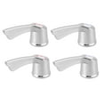 thumbnail image 1 of Uxcell Faucet Lever Handle 1.18 inch Dia Universal Single Lever Handle Replacement 4 Pcs, 1 of 4