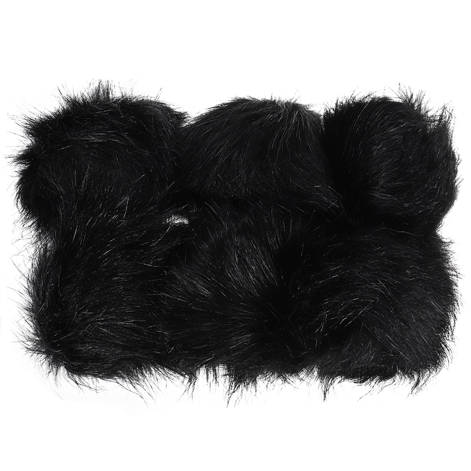 Uxcell Faux Fur Pom Poms for Hats, Fluffy Soft Fur Poms Balls with ...