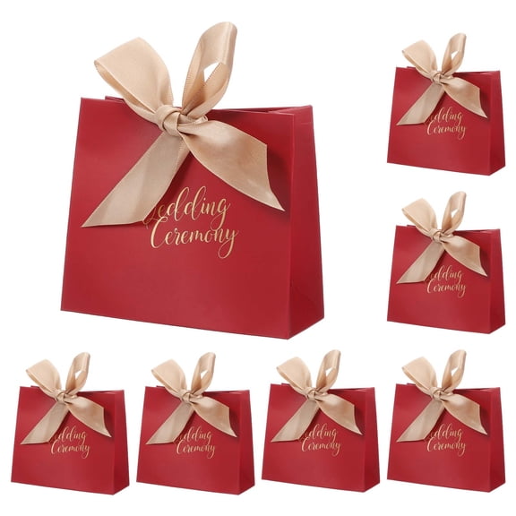 Uxcell Favor Boxes, 50 Pcs 4.5x1.8x4 Inch Candy Party Gift Boxes for Wedding Mother's Day Easter Anniversary, Champagne