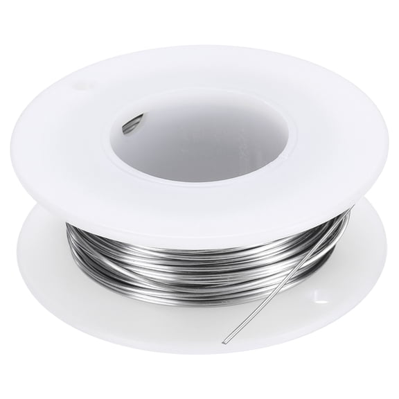Uxcell FeCrAl Heating Element Coil, 21 Gauge Kiln Furnace Heating Resistance Wire High Temperature Coil 49ft for Electronic Component Foam Cutter DIY Craft