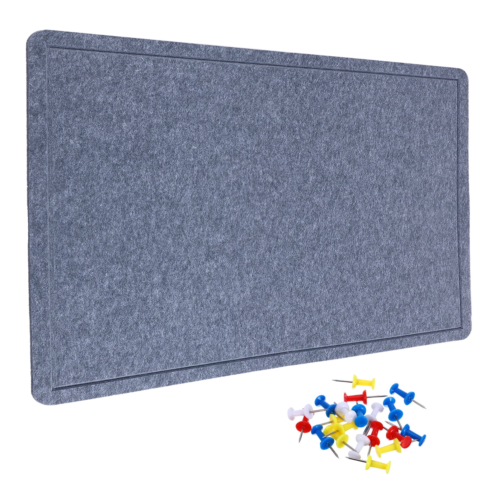 Large Bulletin Board - 48 X 36 Inches, Decorative Felt Pin Board For - View #2