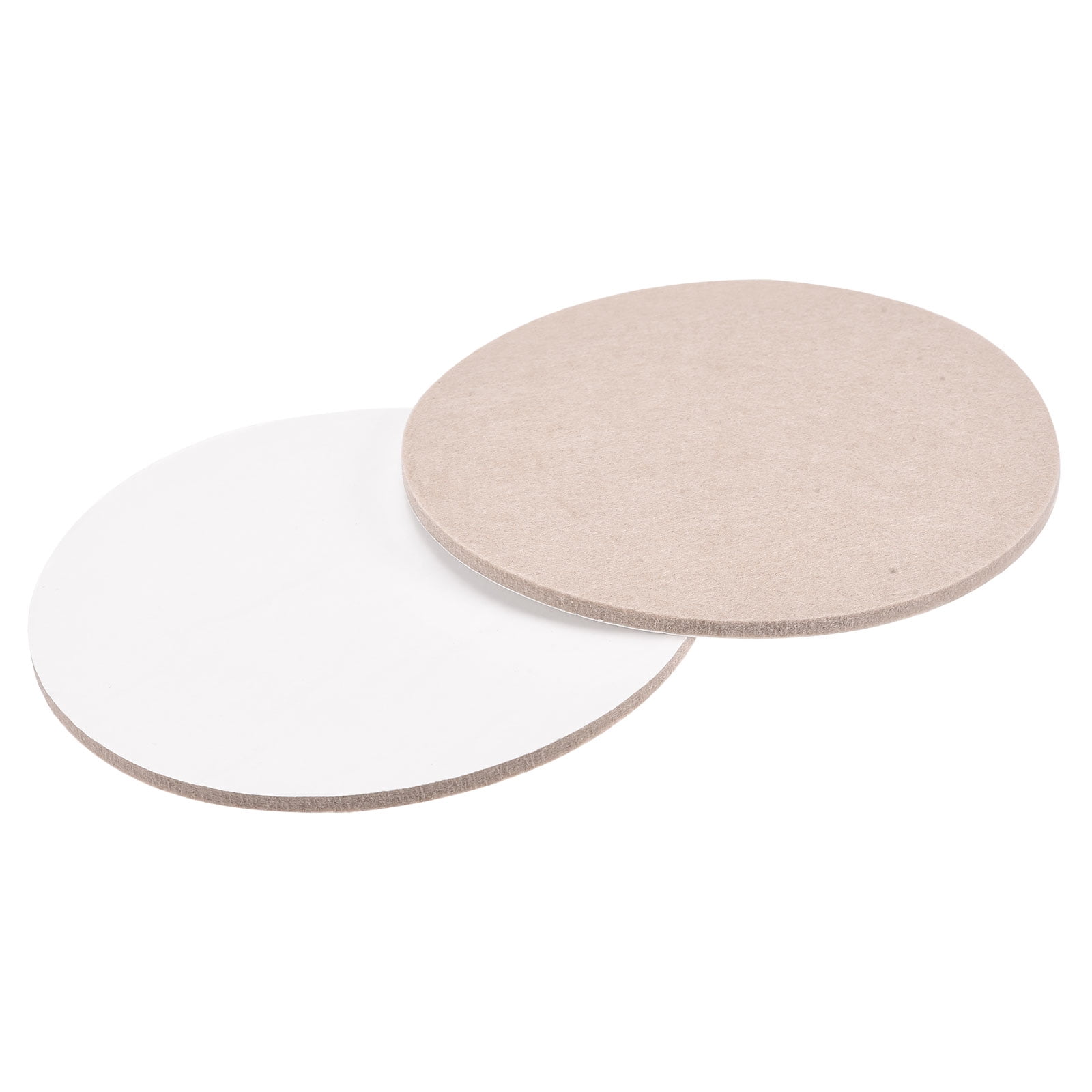 Uxcell Felt Furniture Pads 150mm Dia Self-stick Anti-scratch Floor Protector 16 Pads