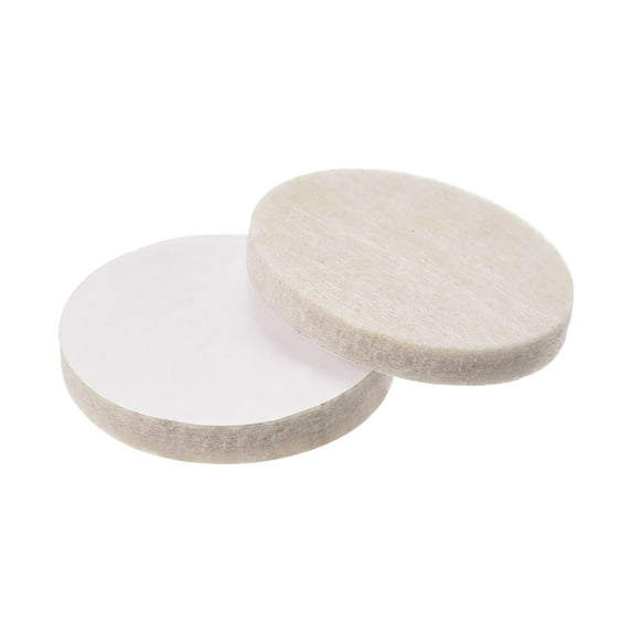 Uxcell Felt Furniture Pads 35mm Dia Self-stick Anti-scratch Floor Protector 6 Pads