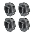 thumbnail image 1 of Uxcell Female Pipe Fitting Bulkhead Fitting with Silicone Gasket Gray G1 4, 1 of 6