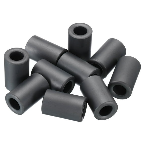 Uxcell Ferrite Toroid Core, Toroid Core 0.7" ODx0.4" IDx1.1" H, Black 10 Pack