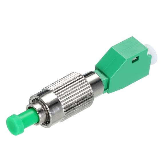 Uxcell Fiber Optical Adapter FC/APC Male-LC/APC Female, Single Mode Simplex Adapter, FC/APC-LC/APC, for Network, 1pcs