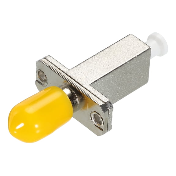 Uxcell Fiber Optical Adapter LC Female-ST Female, Single Mode Simplex Adapter, LC-ST UPC, for Network, 1pcs