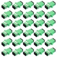 thumbnail image 1 of Uxcell Fiber Optical Coupler SC-SC/APC, Single Mode Simplex Adapter, SC-SC/APC, for Network, 100pcs, 1 of 6