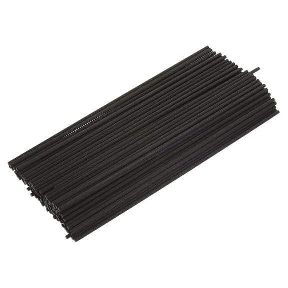 Uxcell Fiber Reed Diffuser Sticks 230x4mm for Aroma Fragrance Essential Oil, Black Pack of 100