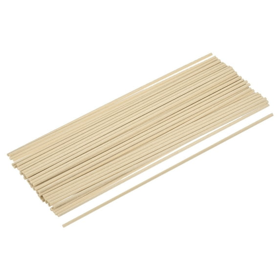 Uxcell Fiber Reed Diffuser Sticks 8.6"x3mm for Aroma Fragrance Essential Oil, Pack of 50