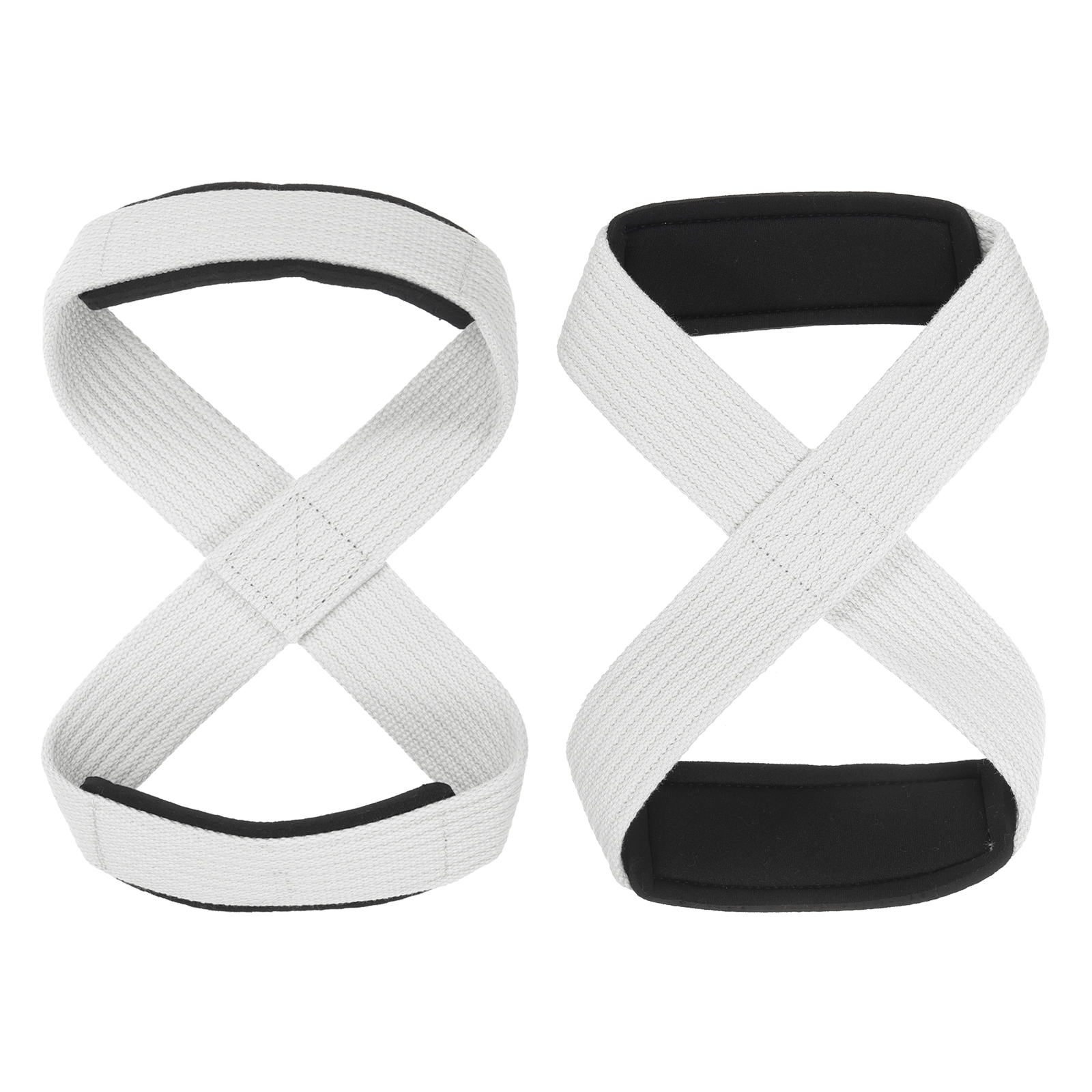 Figure 8 Raps Uxcell Figure 8 Lifting Strap Fitness Weight 8 Loop Lifting Wraps ...