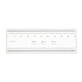 Felixble Ruler Uxcell Film Flexible Ruler 10cm 0.1mm Scale with R Angle PET Plastic ...