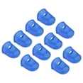 thumbnail image 1 of Uxcell Finger Tips Anti Slip Fingertip Protector, 10 Pack 30mm Silicone Finger Guard, Dark Blue, 1 of 6