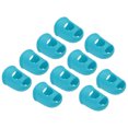 thumbnail image 1 of Uxcell Finger Tips Anti Slip Fingertip Protector, 10 Pack 30mm Silicone Finger Guard, Light Blue, 1 of 6