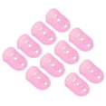 thumbnail image 1 of Uxcell Finger Tips Anti Slip Fingertip Protector, 10 Pack 30mm Silicone Finger Guard, Pink, 1 of 6