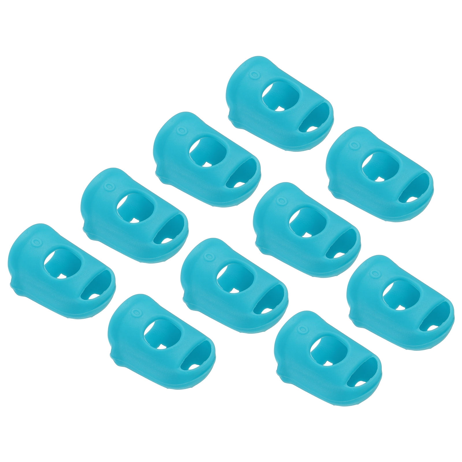 Uxcell Finger Tips Anti Slip Fingertip Protector, 10 Pack Silicone ...