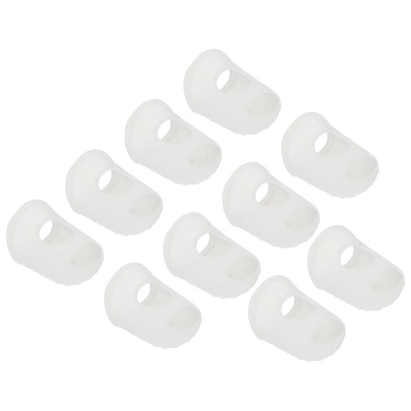 Uxcell Finger Tips Anti Slip Fingertip Protector, 20 Pack 29mm Silicone Finger Guard, Transparent