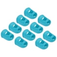 thumbnail image 1 of Uxcell Finger Tips Anti Slip Fingertip Protector, 20 Pack 30mm Silicone Finger Guard, Light Blue, 1 of 6