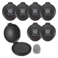 thumbnail image 1 of Uxcell Fingerprint Ink Pads, 6Pcs Thumbprint Ink Pad Quick-Drying & Portable for Notary Stamp Office Supplies Identification ID Security Enforcement Fingerprints, Black, 1 of 6