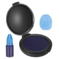 thumbnail image 1 of Uxcell Fingerprint Ink Pads, Thumbprint Ink Pad with 5ml Water-Based Ink Quick-Drying & Portable for Notary Stamp Office Supplies Identification ID Security Enforcement, Blue, 1 of 6