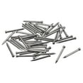 thumbnail image 1 of Uxcell Finishing Nails 80 pack 0.98 inch Hand-Drive Hardware Carbon Steel Lost Head Nails, 1 of 5