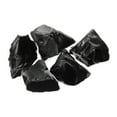 thumbnail image 1 of Uxcell Fire Glass for Fire Pit, 5-8cm(2" to 3.1") High Luster Reflective Glass Rocks, Black, 1 of 5