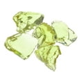 thumbnail image 1 of Uxcell Fire Glass for Fire Pit, 5-8cm(2" to 3.1") High Luster Reflective Glass Rocks, Olive Green, 1 of 5