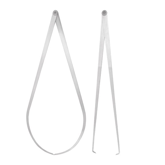 Uxcell Firm Joint Inside Outside Calipers 1000mm 39 Inch Metal Friction Joint for External Internal Measurement