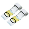 thumbnail image 1 of Uxcell Fish Ruler, 2 Pack 53 Inch Fish Measuring Waterproof for Fishing Boat Kayak Workbench, Yellow, 1 of 5