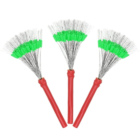 Uxcell Fishing Bobber Stops [300PCS] Column Floats Sinker Stops for Streams & Lake Fishing - Green Silicone