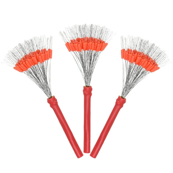 Uxcell Fishing Bobber Stops [300PCS] Column Floats Sinker Stops for Streams & Lake Fishing - Orange Silicone