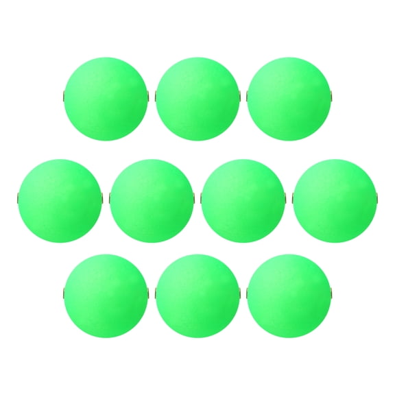 Uxcell Fishing Bobbers Floats 0.7 Inch Dia, 10 Pack Fishing Rig Float Round Slip Responsive Pompano Floats Buoy Rig Stoppers, Green