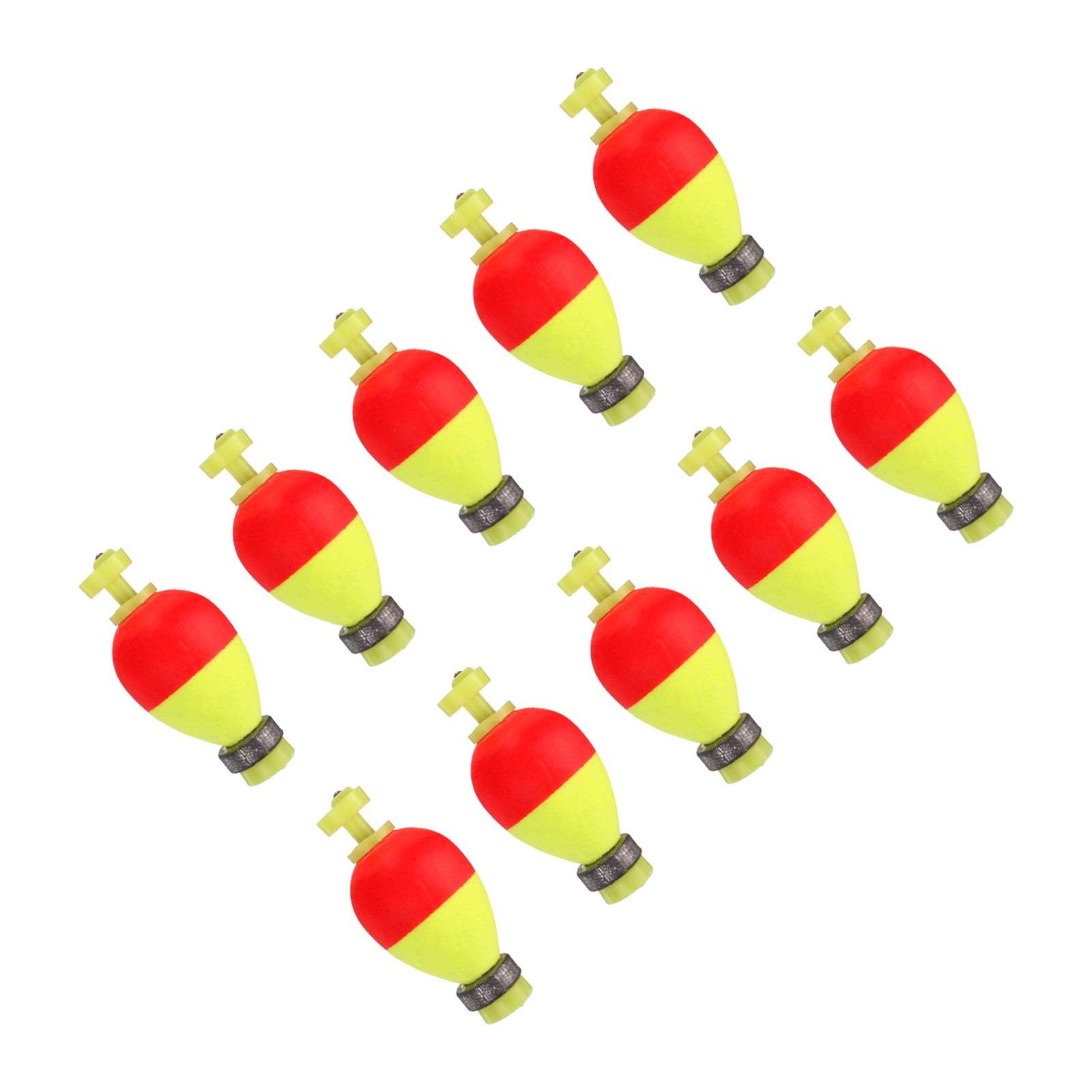 Uxcell Fishing Bobbers Floats 1.4 Inch, Pear Shape EVA Spring Foam