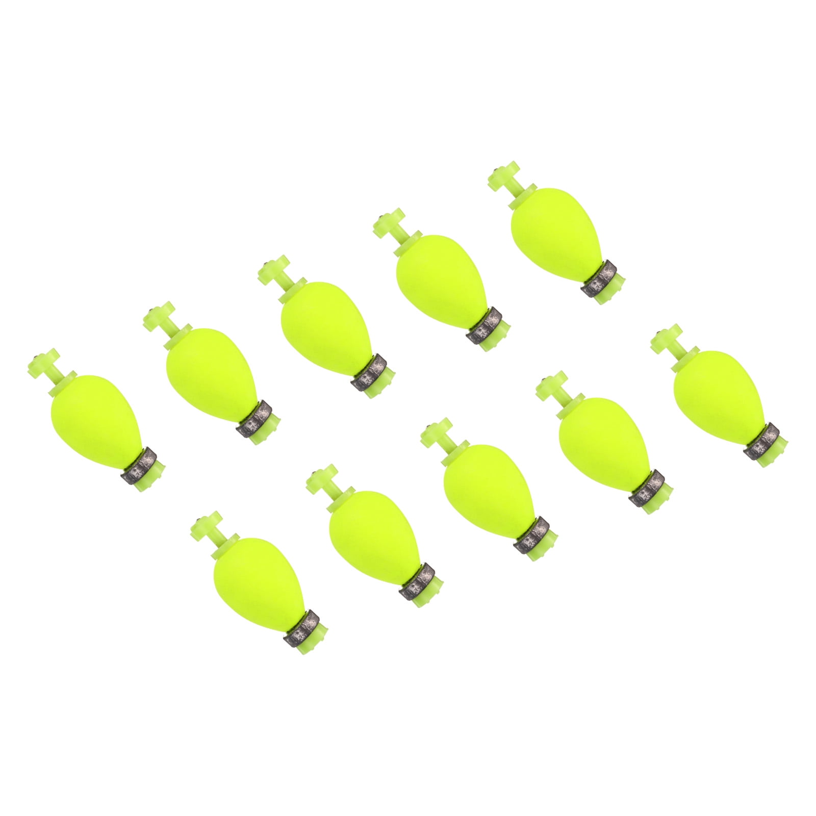 Uxcell Fishing Bobbers Floats 1.4 Inch, Pear Shape EVA Spring Foam